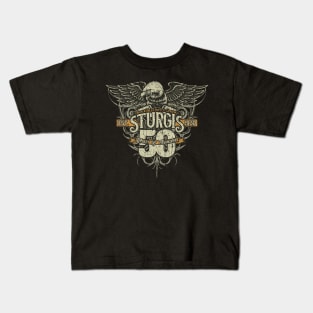 Sturgis 50 Years of Thunder 1990 Kids T-Shirt